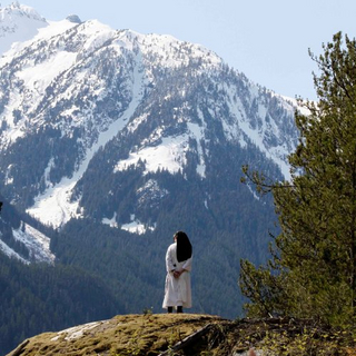 Une moniale en altitude