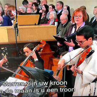 Notre frère Stefan en direct sur la télévision néerlandaise