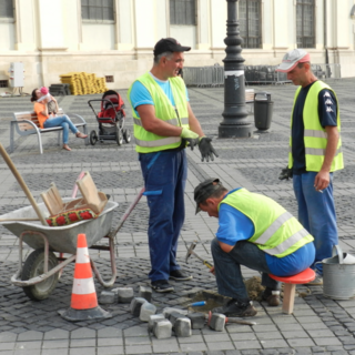 Au travail…