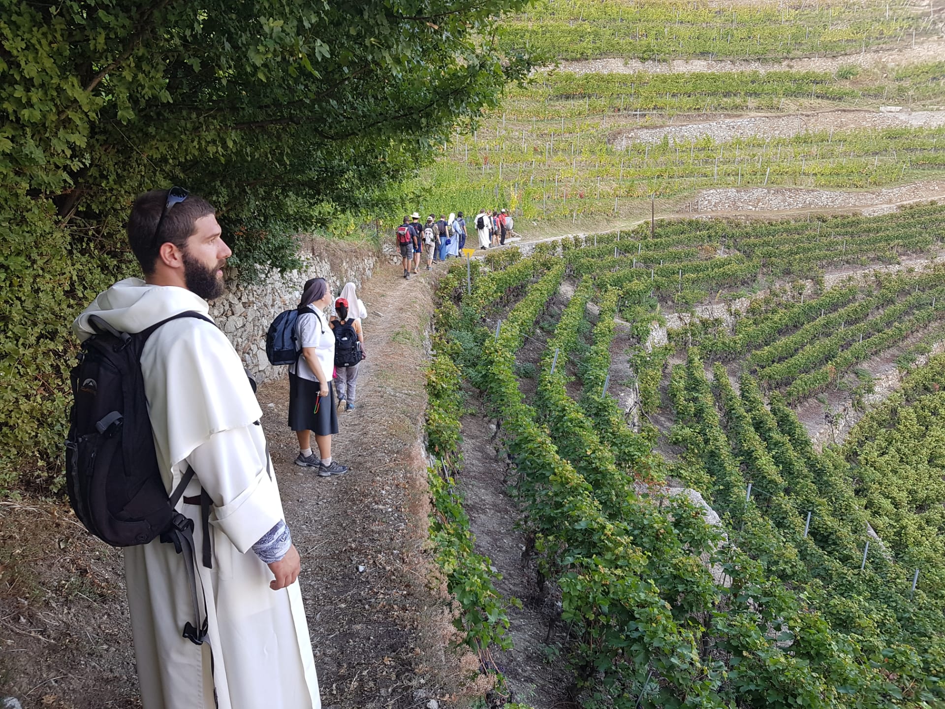 Des frères de Fribourg en pèlerinage pour les vocations
